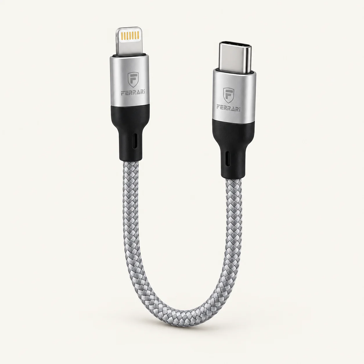 کابل شارژ لاتنینگ به تایپ سی فراری مدل / A36 PD Power Cable Ferrari A36، تصویر 1